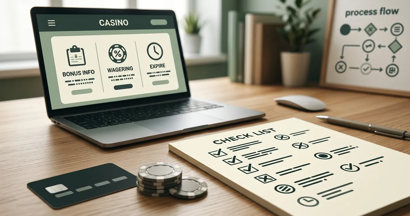 Spreadex casino bonus terms and UK promotion checks on an editorial desk