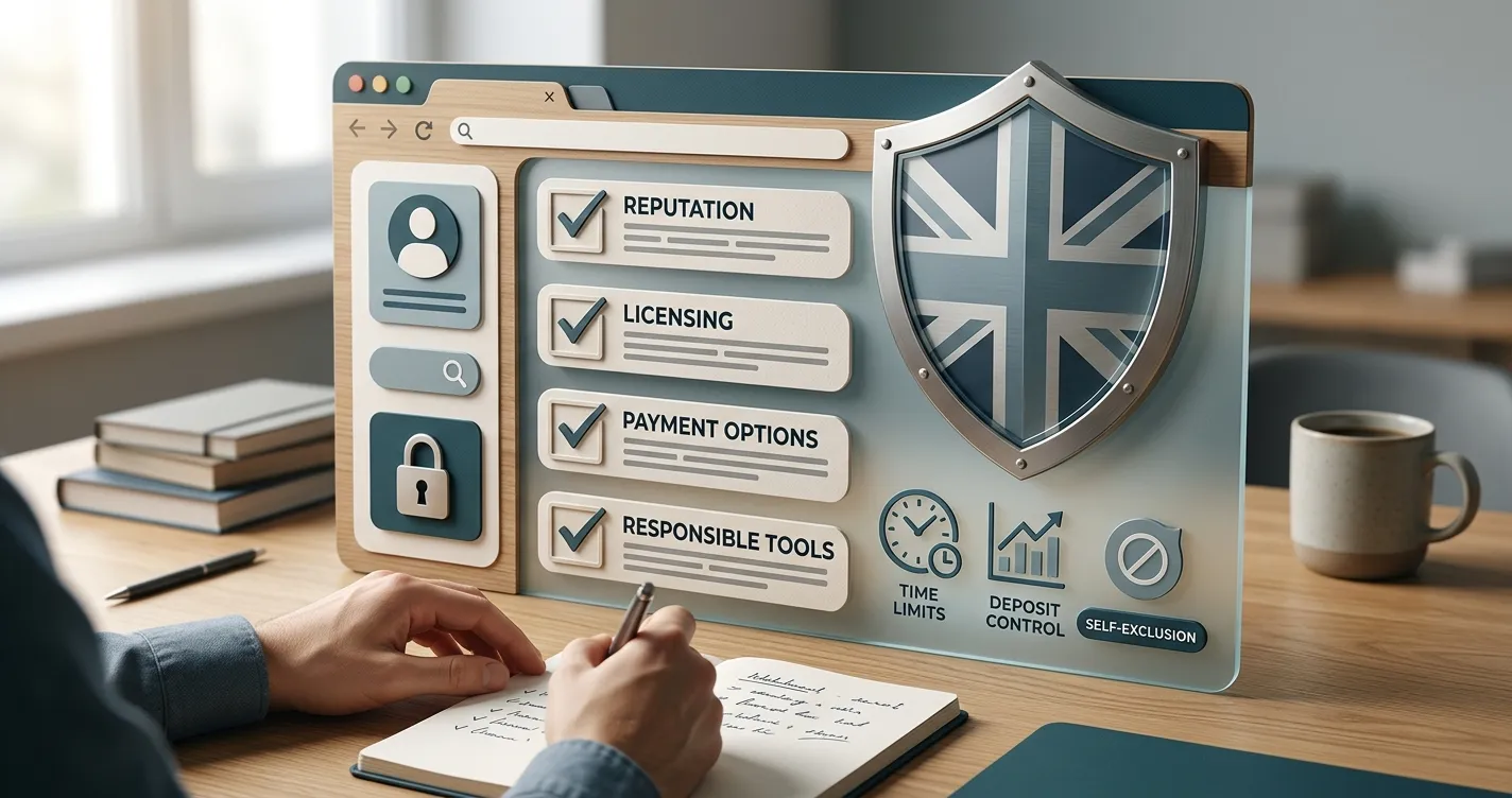 Spreadex trust and UK licence checklist illustration with a security shield